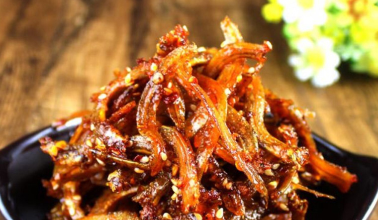 cá cơm rim chua ngọt, cá cơm rim, cá cơm khô, cá cơm rim tỏi ớt, món ngon từ cá cơm