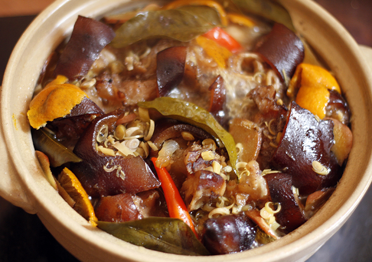 giả cầy Nghệ An, chân giò heo, món giả cầy ngon, giả cầy truyền thống