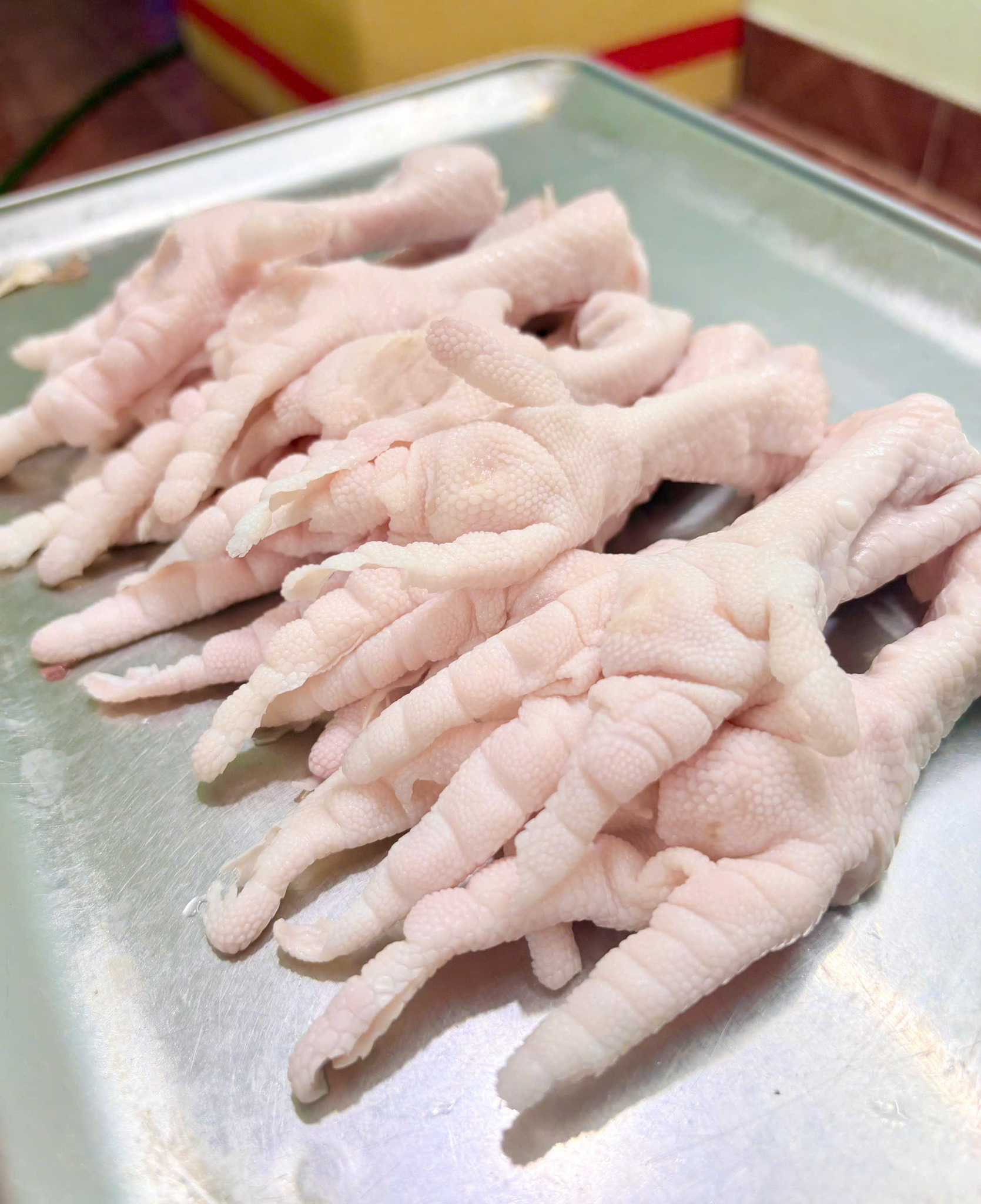 Chân gà rút xương xã Kim Long, HCM, chân gà không xương đóng bịch, chân gà rút xương giá sỉ HCM, chân gà sơ chế sạch giá tốt, chân gà rút xương sỉ lẻ số lượng lớn.