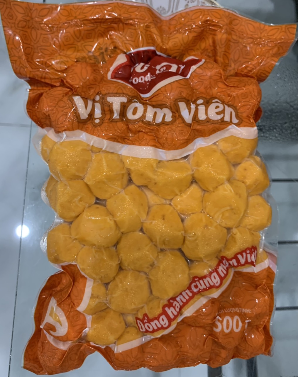 tôm viên Như Ý, tôm viên đông lạnh, tôm viên chiên, tôm viên fafood.
