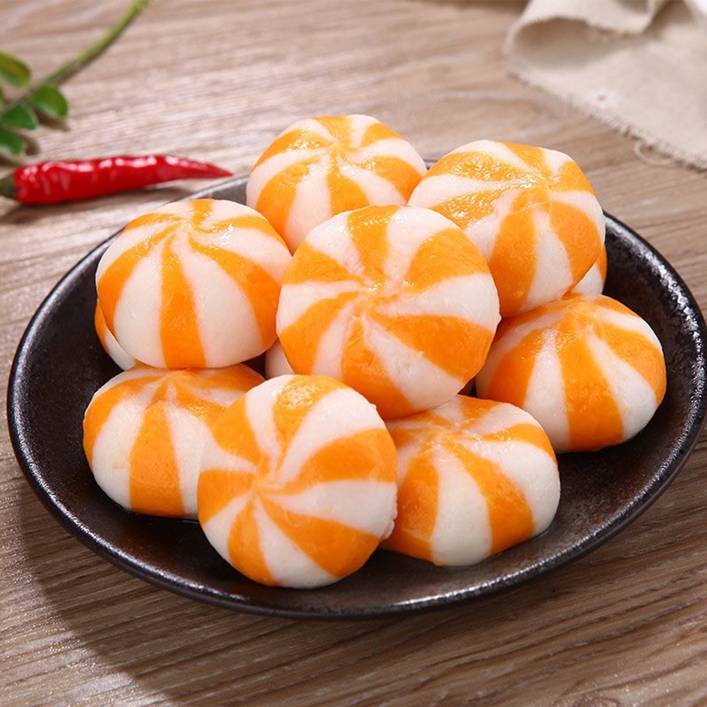 viên surimi nhân cá trứng, viên nhân hải sản, viên lẩu đông lạnh, fafood hcm.